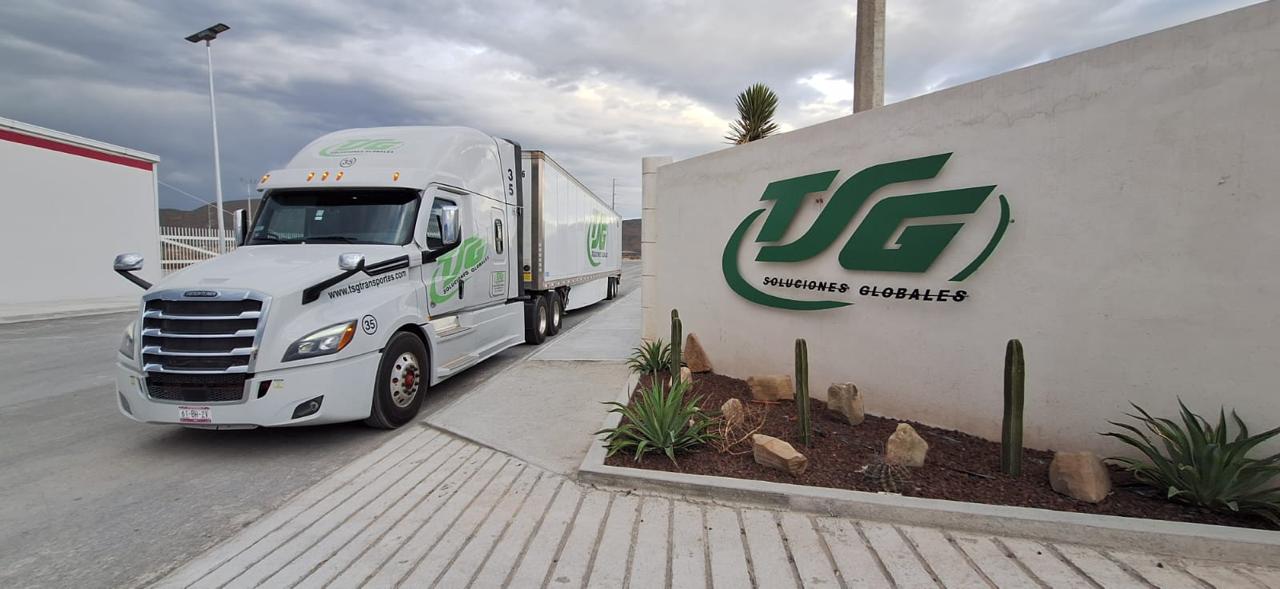 Flota en ruta TSG Transportes